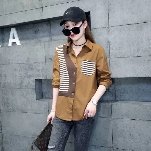 Camisa y blusa para mujer, Tops sencillos Retro para ir al trabajo, | Ropa de mujer · Omeda.es - Imagen 24