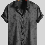 Camisa bordada para hombre Camisa de manga corta Camisas casuales con | Ropa de hombre · Omeda.es