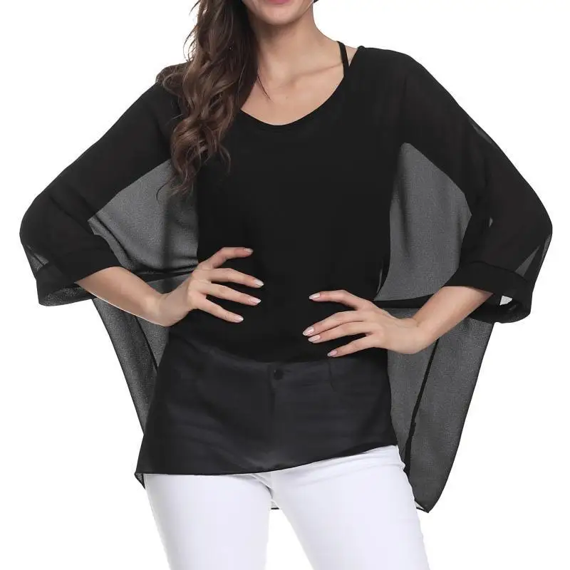Camisa de gasa, blusa para mujer, novedad de verano, camisas holgadas | Ropa de mujer · Omeda.es - Imagen 12