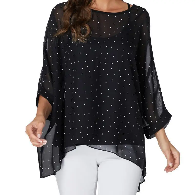 Camisa de gasa, blusa para mujer, novedad de verano, camisas holgadas | Ropa de mujer · Omeda.es - Imagen 18