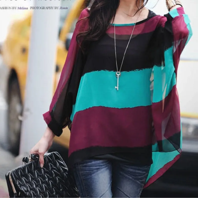 Camisa de gasa, blusa para mujer, novedad de verano, camisas holgadas | Ropa de mujer · Omeda.es - Imagen 24