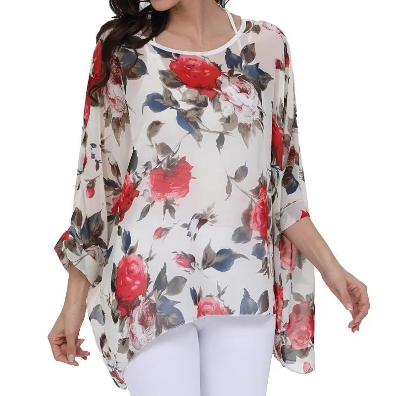 Camisa de gasa, blusa para mujer, novedad de verano, camisas holgadas | Ropa de mujer · Omeda.es - Imagen 33