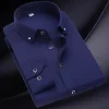 Camisa de manga larga con botones para hombre, camisas de vestir | Ropa de hombre · Omeda.es