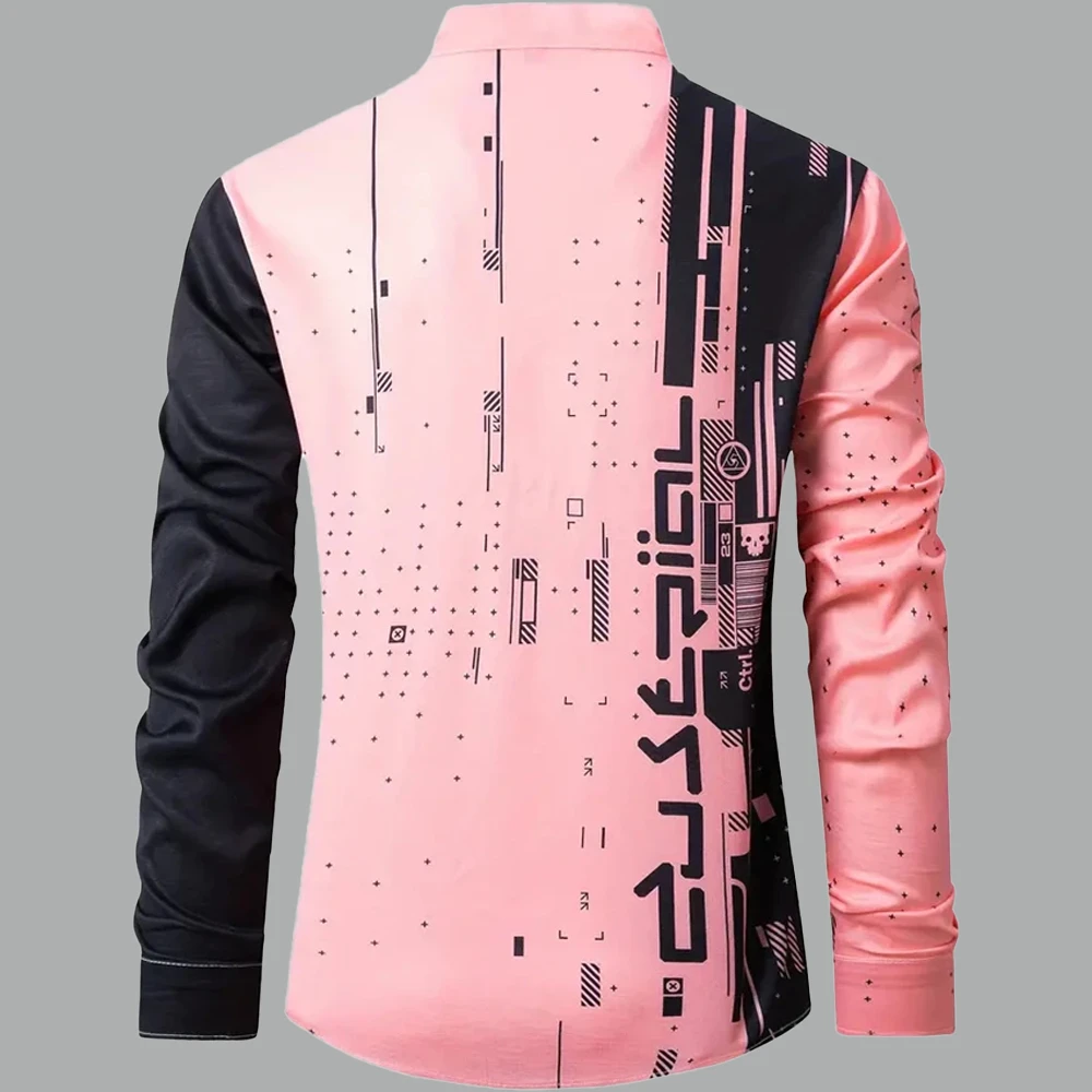 Camisa de manga larga para hombre, camisa informal, ropa de hombre de | Ropa de hombre · Omeda.es - Imagen 5