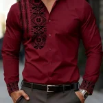 Camisa de manga larga para hombre, ropa informal de negocios a la | Ropa de hombre · Omeda.es