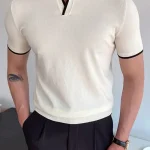 Camisa Polo para hombre, camiseta de manga a la moda con cuello tipo | Ropa de hombre · Omeda.es