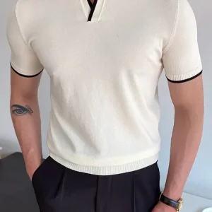 Camisa Polo para hombre, camiseta de manga a la moda con cuello tipo | Ropa de hombre · Omeda.es