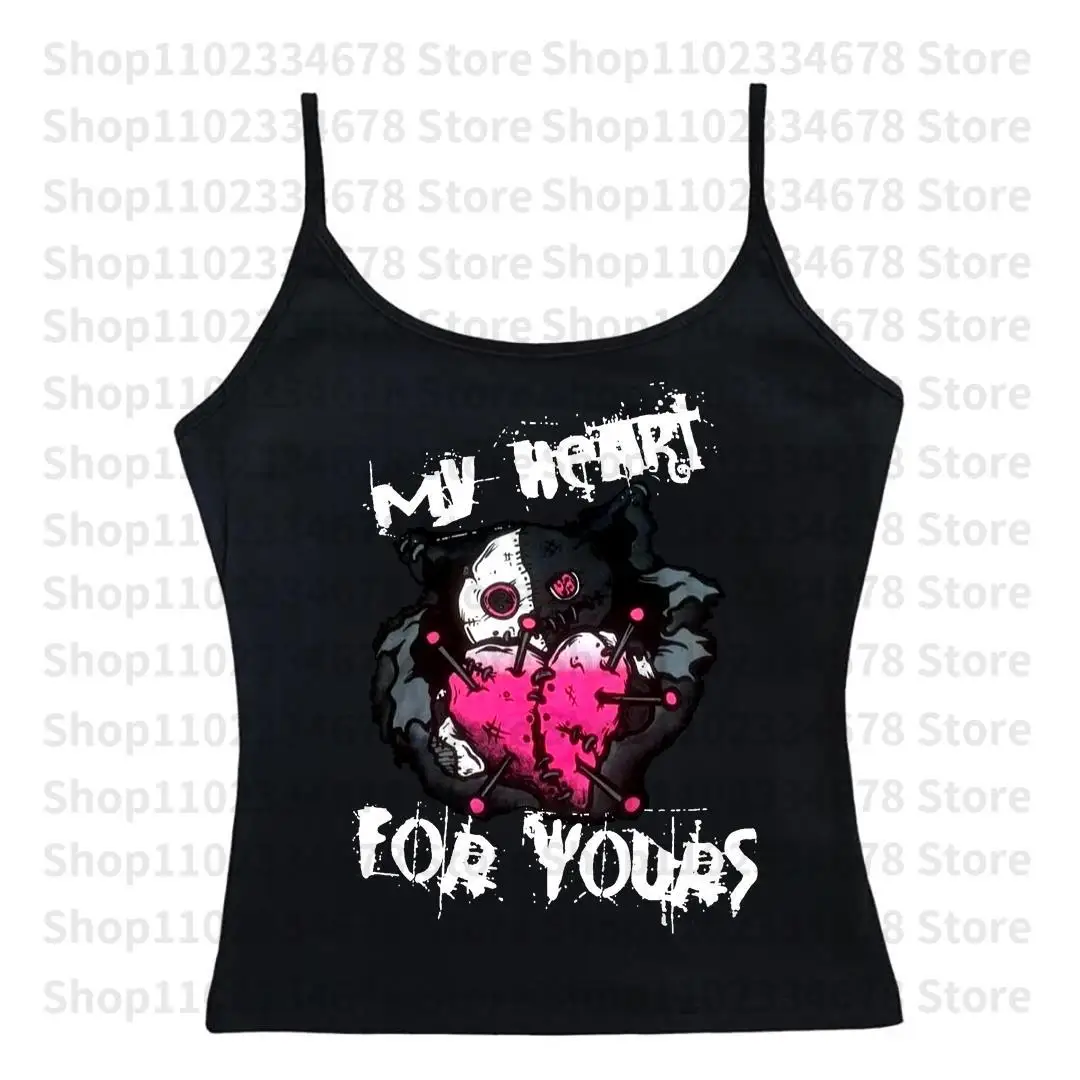 Camiseta corta con estampado gráfico ajustado para mujer, ropa de | Ropa de mujer · Omeda.es - Imagen 5