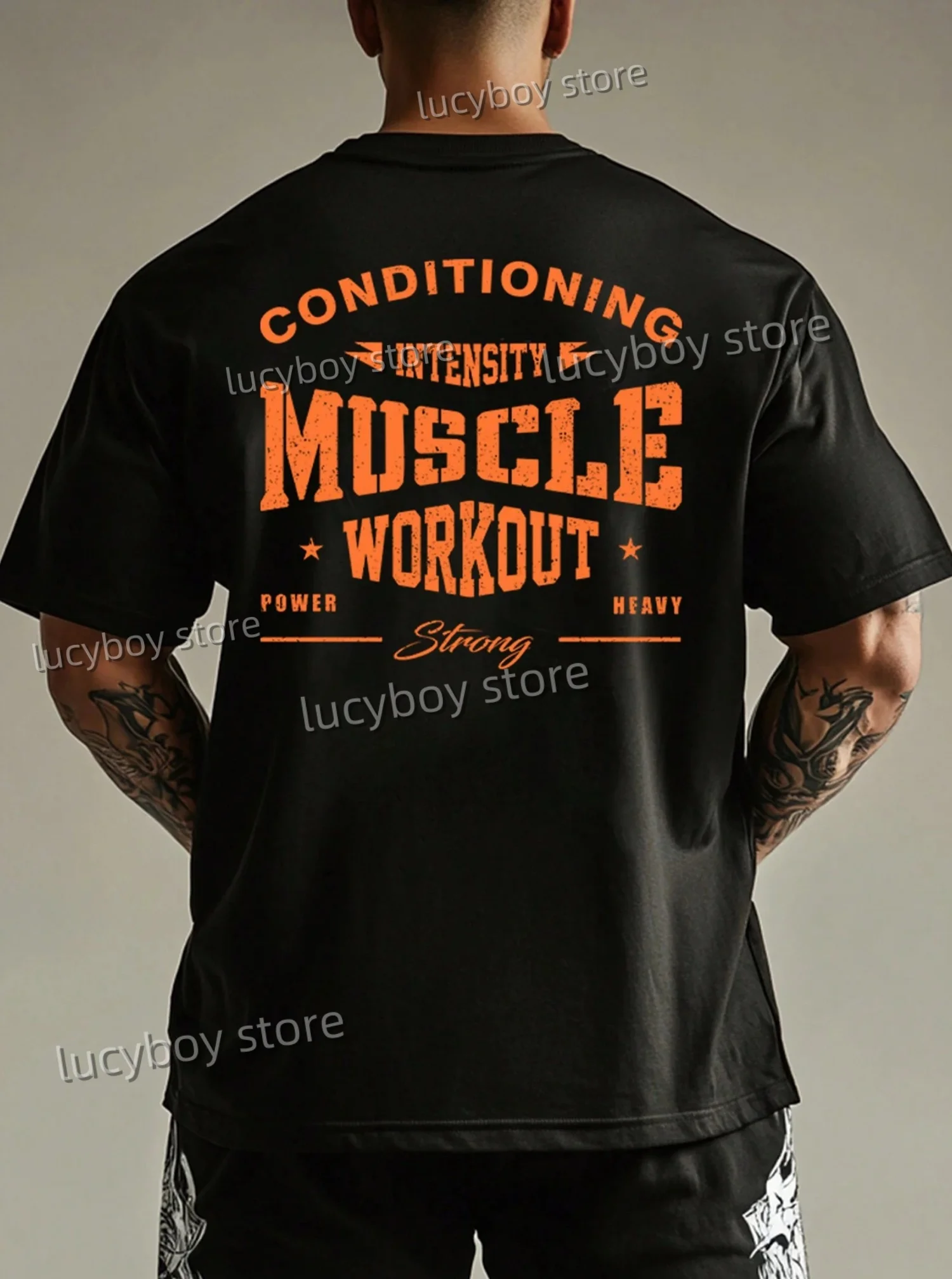 Camiseta deportiva de entrenamiento muscular para gimnasio para | Ropa de hombre · Omeda.es
