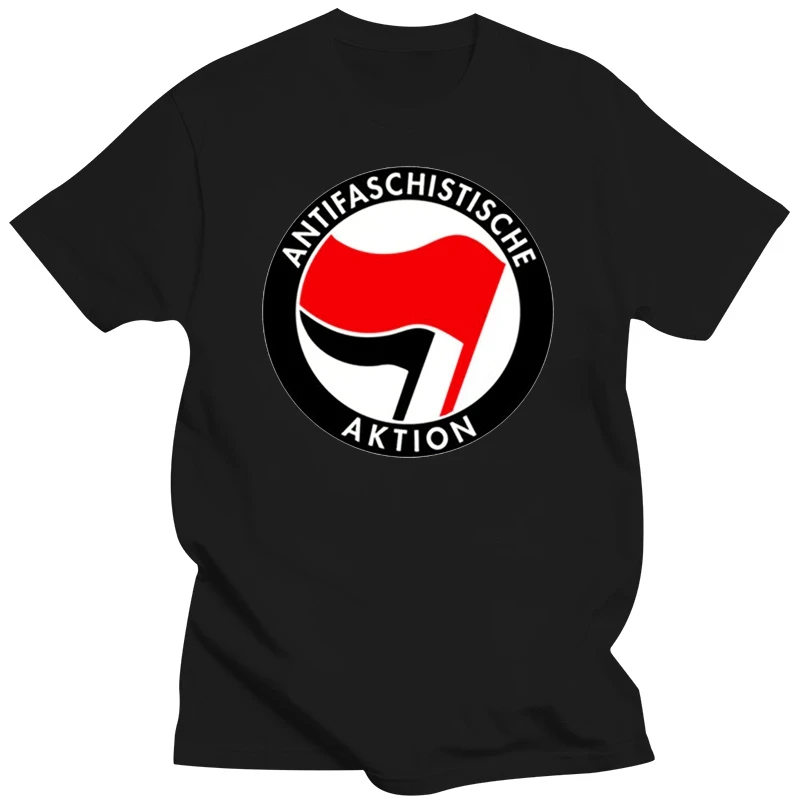 Camiseta con estampado de Hip-hop Antifa para hombre y hombre, | Ropa de hombre · Omeda.es - Imagen 2