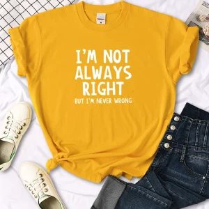 Camiseta con estampado de letras interesantes para mujer, camiseta de | Ropa de mujer · Omeda.es