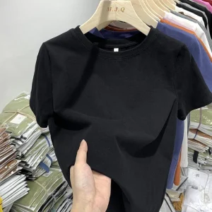 Camiseta de manga corta para mujer, ropa para niña, Tops de algodón | Ropa de mujer · Omeda.es