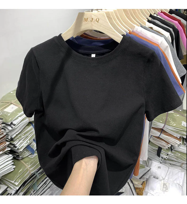 Camiseta de manga corta para mujer, ropa para niña, Tops de algodón | Ropa de mujer · Omeda.es - Imagen 16