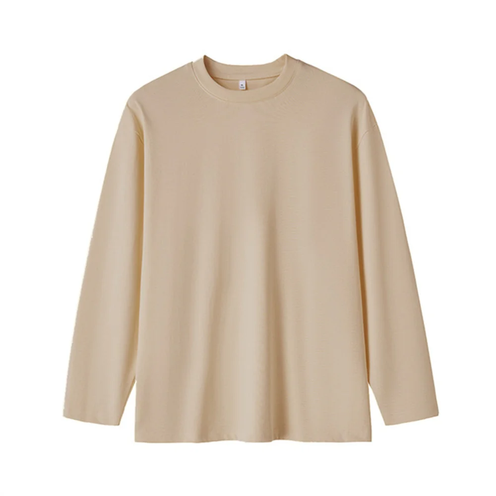 Camiseta de manga larga para hombre, Camiseta de algodón de Color | Ropa de hombre · Omeda.es - Imagen 17