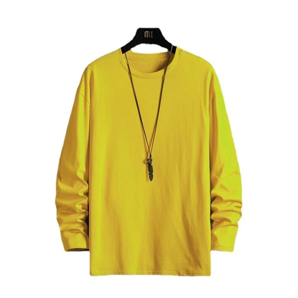 Camiseta de manga larga para hombre, Camiseta de algodón de Color | Ropa de hombre · Omeda.es - Imagen 20