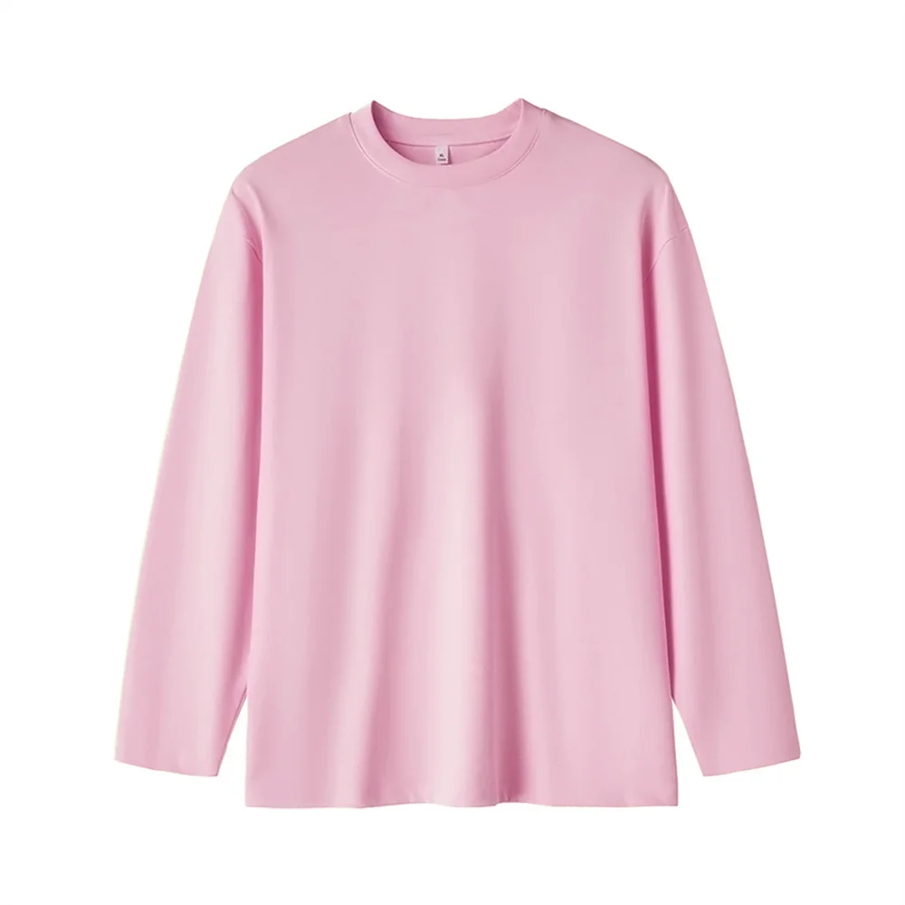 Camiseta de manga larga para hombre, Camiseta de algodón de Color | Ropa de hombre · Omeda.es - Imagen 4