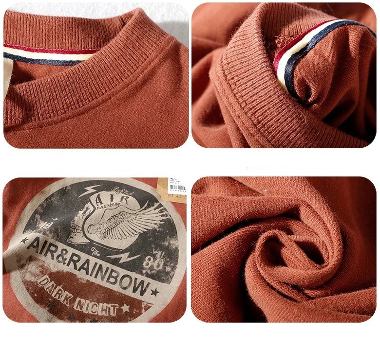 Camiseta de manga larga para hombre, Tops de moda desgastados y | Ropa de hombre · Omeda.es - Imagen 2