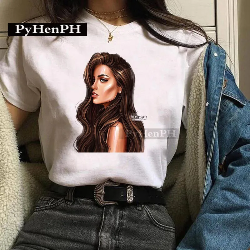 Camiseta de moda para chica, una elegante camiseta estampada de | Ropa de hombre · Omeda.es - Imagen 21