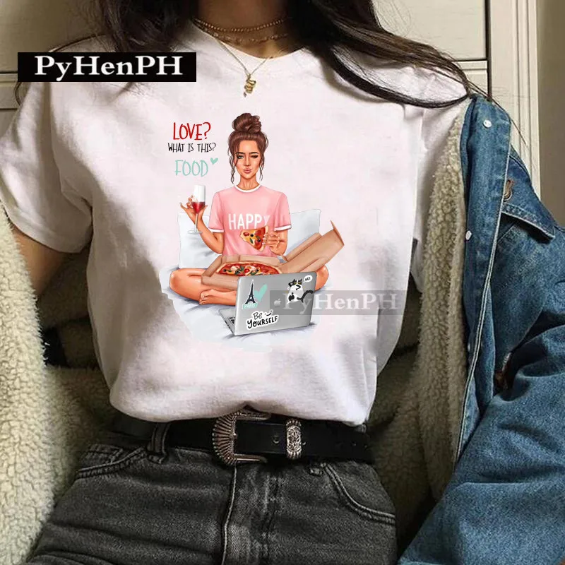 Camiseta de moda para chica, una elegante camiseta estampada de | Ropa de hombre · Omeda.es - Imagen 22