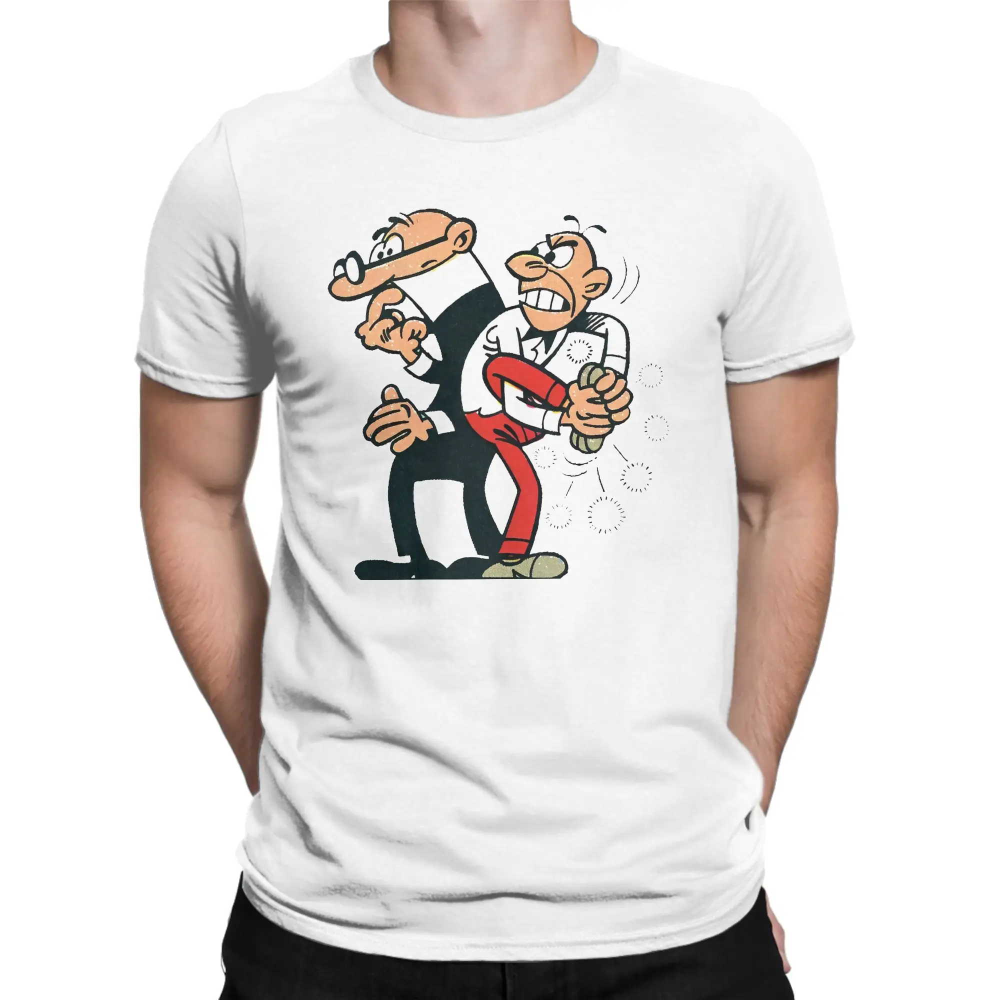 Camiseta de moda Mort & Phil Mortadelo y Filemón para hombres y | Ropa de hombre · Omeda.es