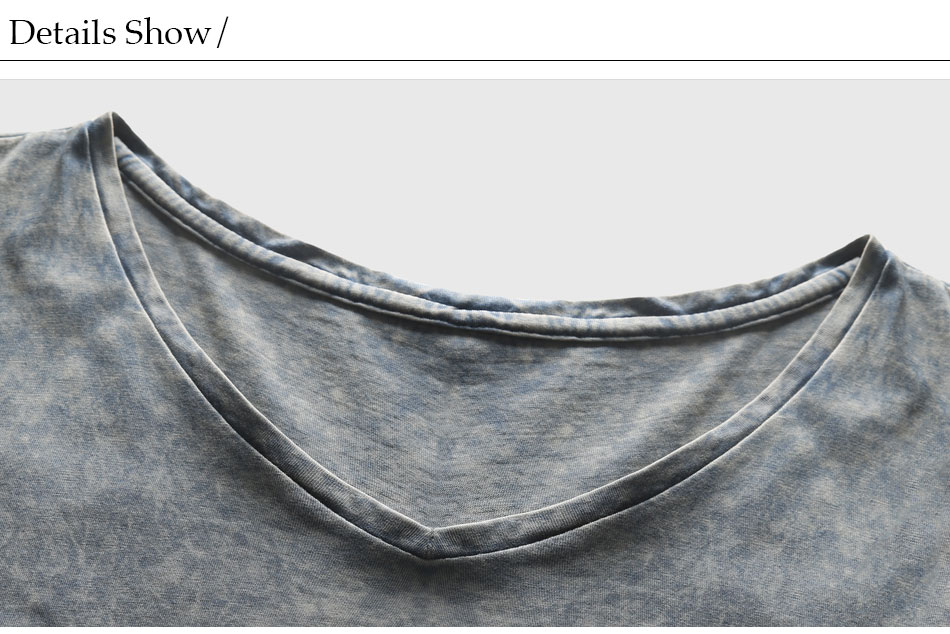 Camiseta de moda urbana para hombre, Camisa ajustada con cuello en V, | Ropa de hombre · Omeda.es - Imagen 12