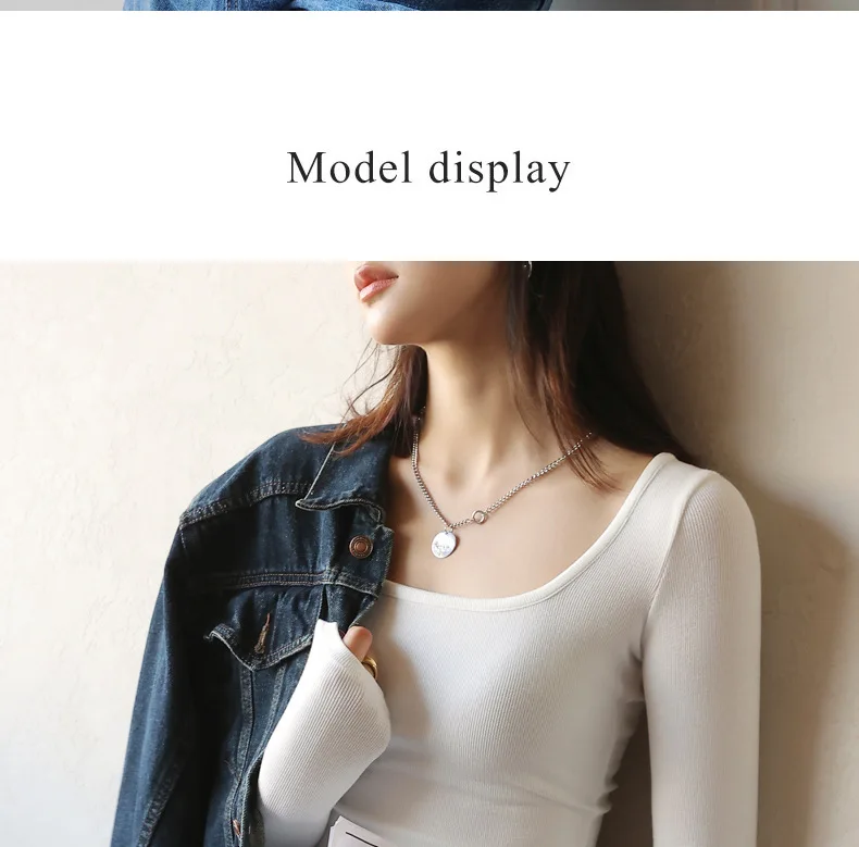 Camiseta de mujer 2025 Modal otoño camisa de fondo negro primavera | Ropa de mujer · Omeda.es - Imagen 11