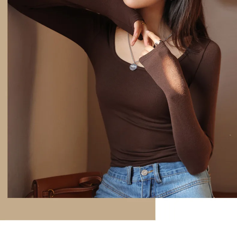 Camiseta de mujer 2025 Modal otoño camisa de fondo negro primavera | Ropa de mujer · Omeda.es - Imagen 14