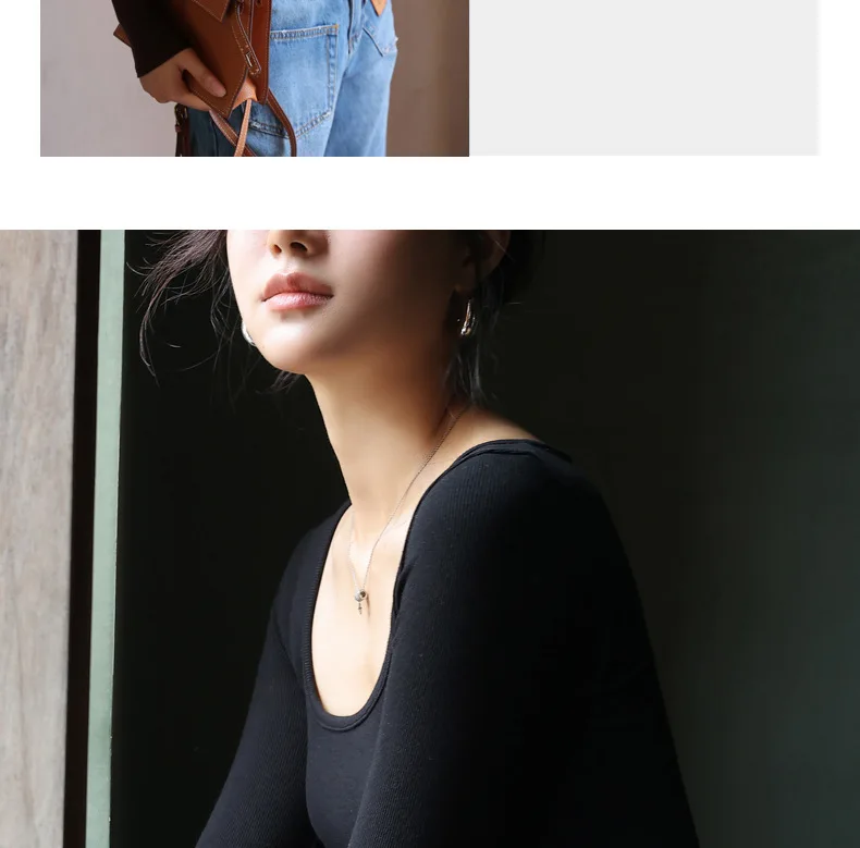 Camiseta de mujer 2025 Modal otoño camisa de fondo negro primavera | Ropa de mujer · Omeda.es - Imagen 17