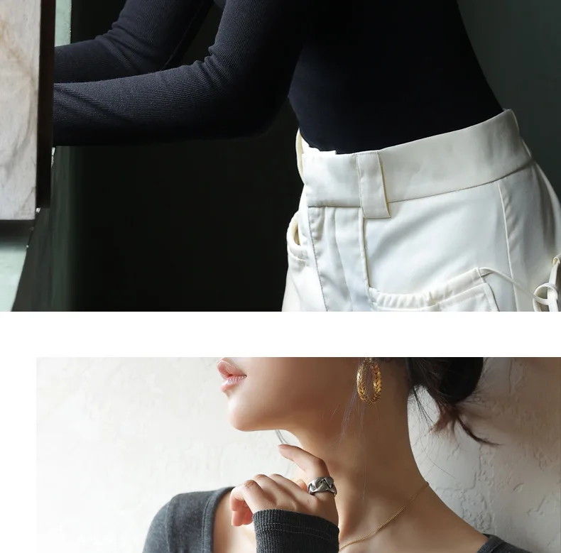 Camiseta de mujer 2025 Modal otoño camisa de fondo negro primavera | Ropa de mujer · Omeda.es - Imagen 18