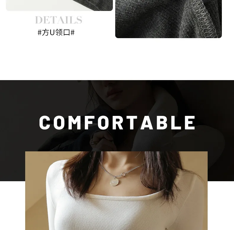 Camiseta de mujer 2025 Modal otoño camisa de fondo negro primavera | Ropa de mujer · Omeda.es - Imagen 8