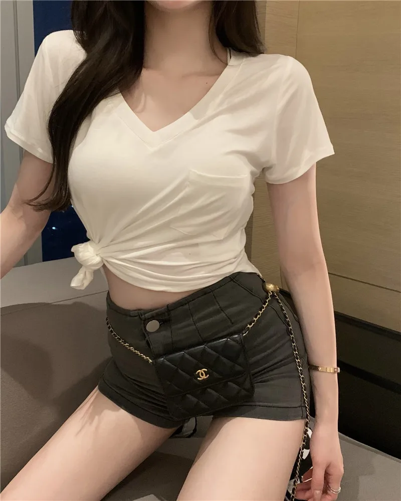 Camiseta para mujer 2025, novedad de verano, diseño con cuello en V, | Ropa de mujer · Omeda.es - Imagen 20