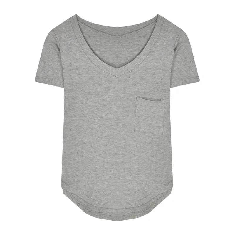 Camiseta para mujer 2025, novedad de verano, diseño con cuello en V, | Ropa de mujer · Omeda.es - Imagen 32