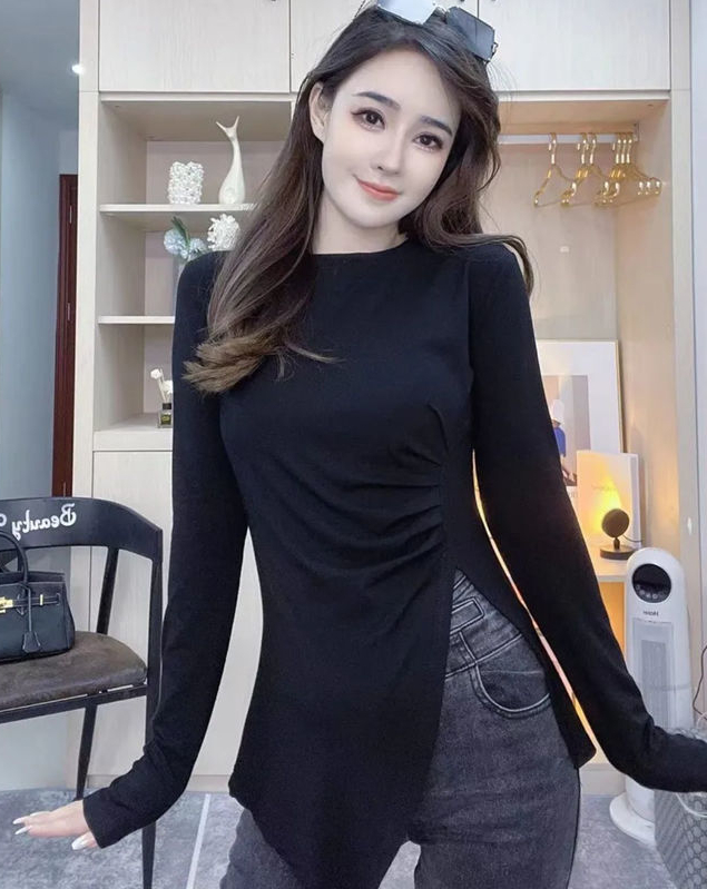 Camiseta de mujer 2025, ropa ajustada, Top negro Sexy para mujer, | Ropa de mujer · Omeda.es - Imagen 7