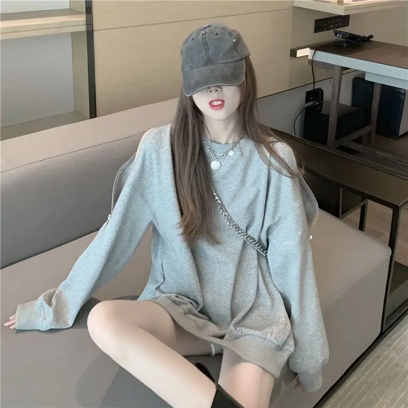 Camiseta de mujer, Top liso negro para mujer, camiseta holgada con | Ropa de mujer · Omeda.es - Imagen 13