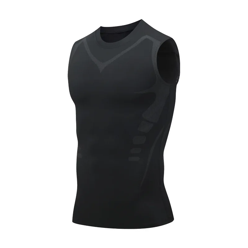 Camiseta sin mangas de compresión para hombre, camiseta de gimnasio | Ropa de hombre · Omeda.es