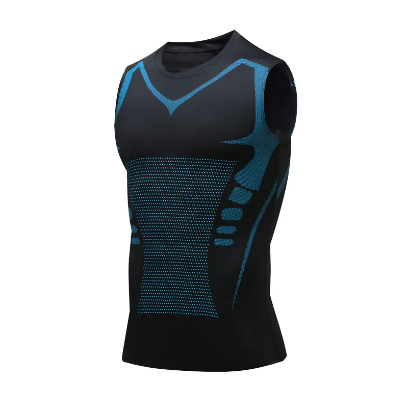 Camiseta sin mangas de compresión para hombre, camiseta de gimnasio | Ropa de hombre · Omeda.es - Imagen 12
