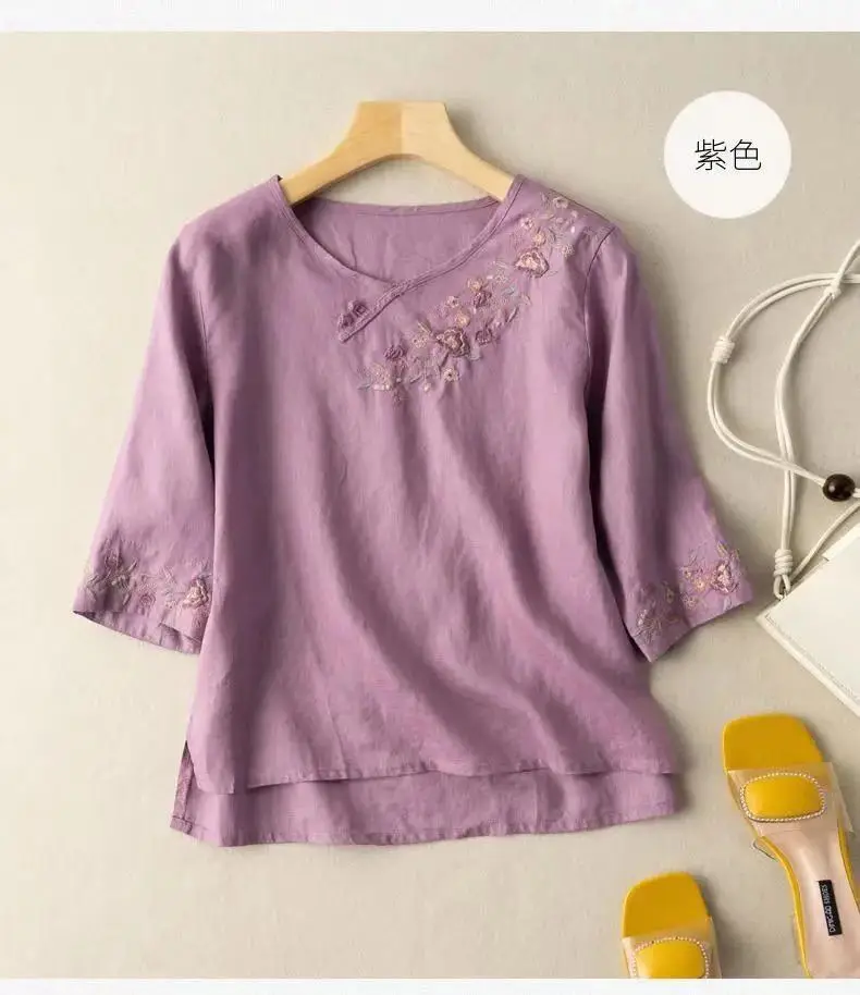 Camiseta Top para mujer en verano 2025, nueva camisa holgada ajustada | Ropa de mujer · Omeda.es - Imagen 10