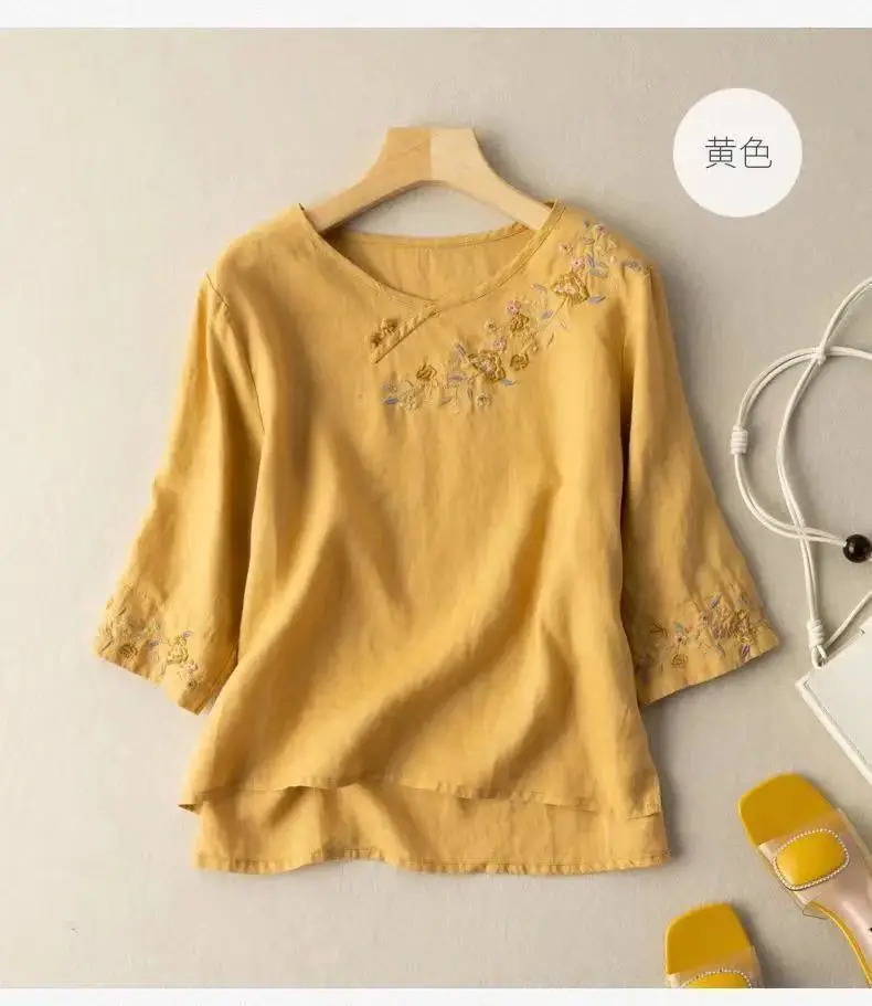 Camiseta Top para mujer en verano 2025, nueva camisa holgada ajustada | Ropa de mujer · Omeda.es - Imagen 8