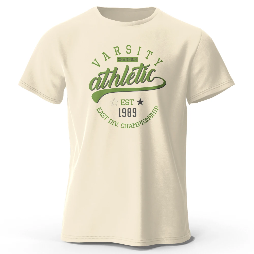 Camiseta universitaria gráfica para hombre, camisetas de manga corta | Ropa de hombre · Omeda.es