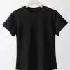 Camisetas cortas básicas para mujer, camisetas ajustadas de algodón | Ropa de mujer · Omeda.es