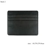 Cartera para hombre, cartera suave súper delgada portátil de cuero | Accesorios de moda · Omeda.es