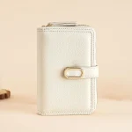 Cartera de mujer con bolsillo para monedas con cremallera, monederos | Accesorios de moda · Omeda.es