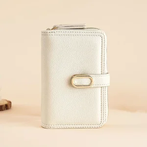 Cartera de mujer con bolsillo para monedas con cremallera, monederos | Accesorios de moda · Omeda.es