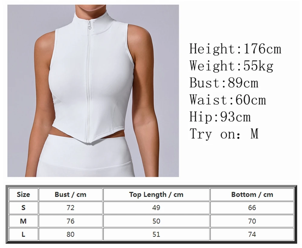 Chaleco deportivo para mujer, Top de gimnasio, ropa de Yoga con | Ropa de mujer · Omeda.es - Imagen 2