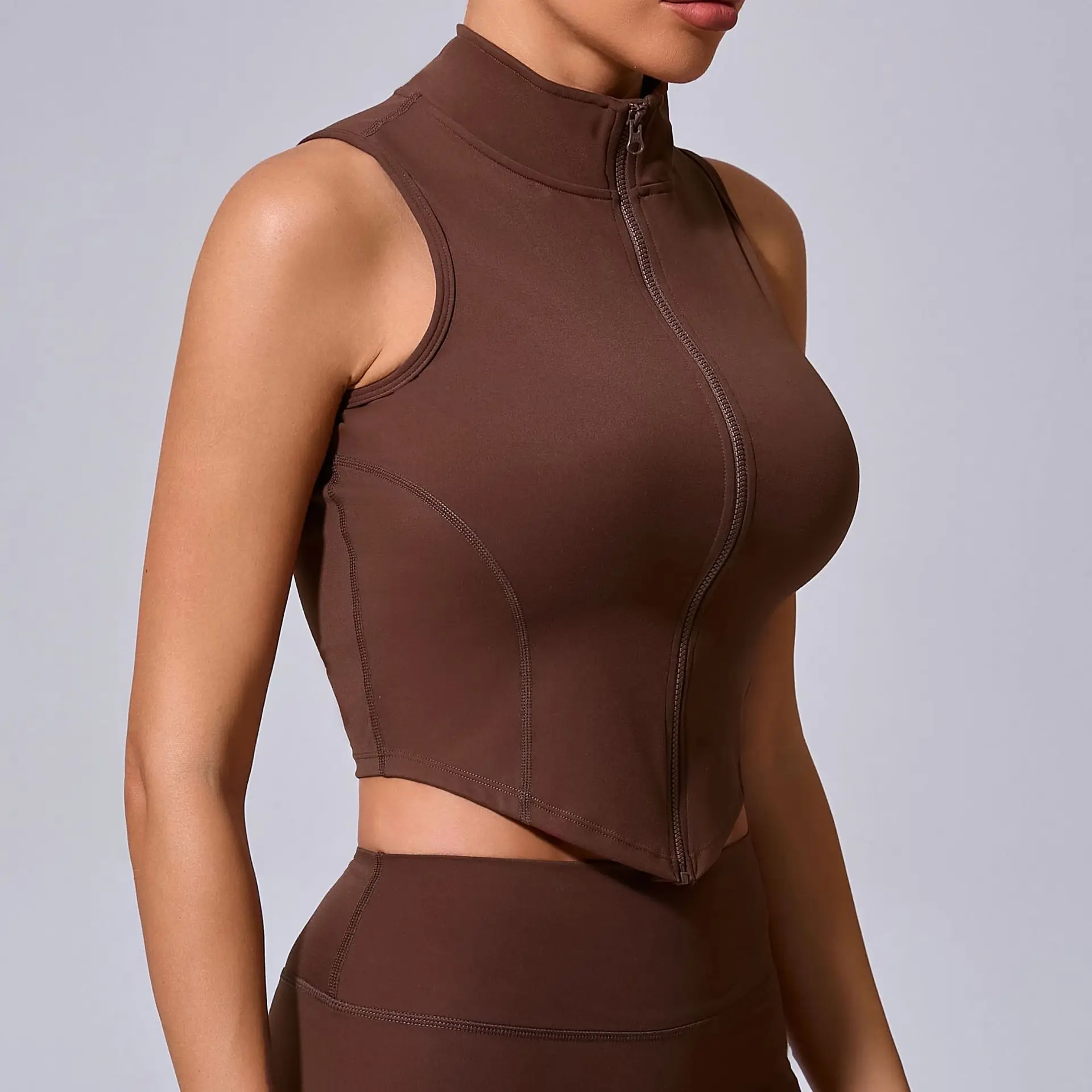 Chaleco deportivo para mujer, Top de gimnasio, ropa de Yoga con | Ropa de mujer · Omeda.es - Imagen 20