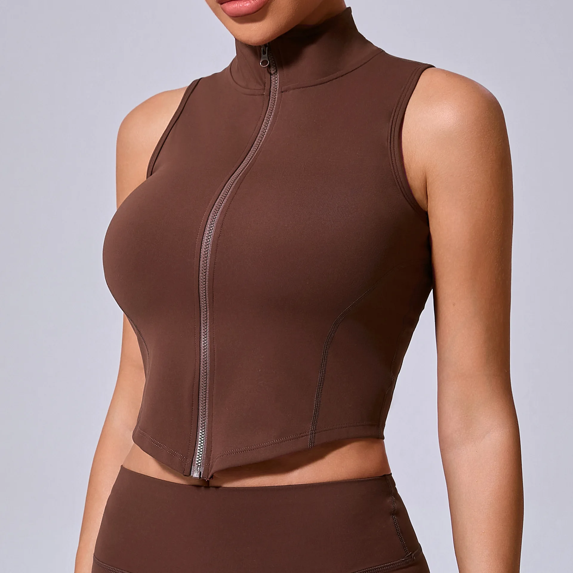 Chaleco deportivo para mujer, Top de gimnasio, ropa de Yoga con | Ropa de mujer · Omeda.es - Imagen 21