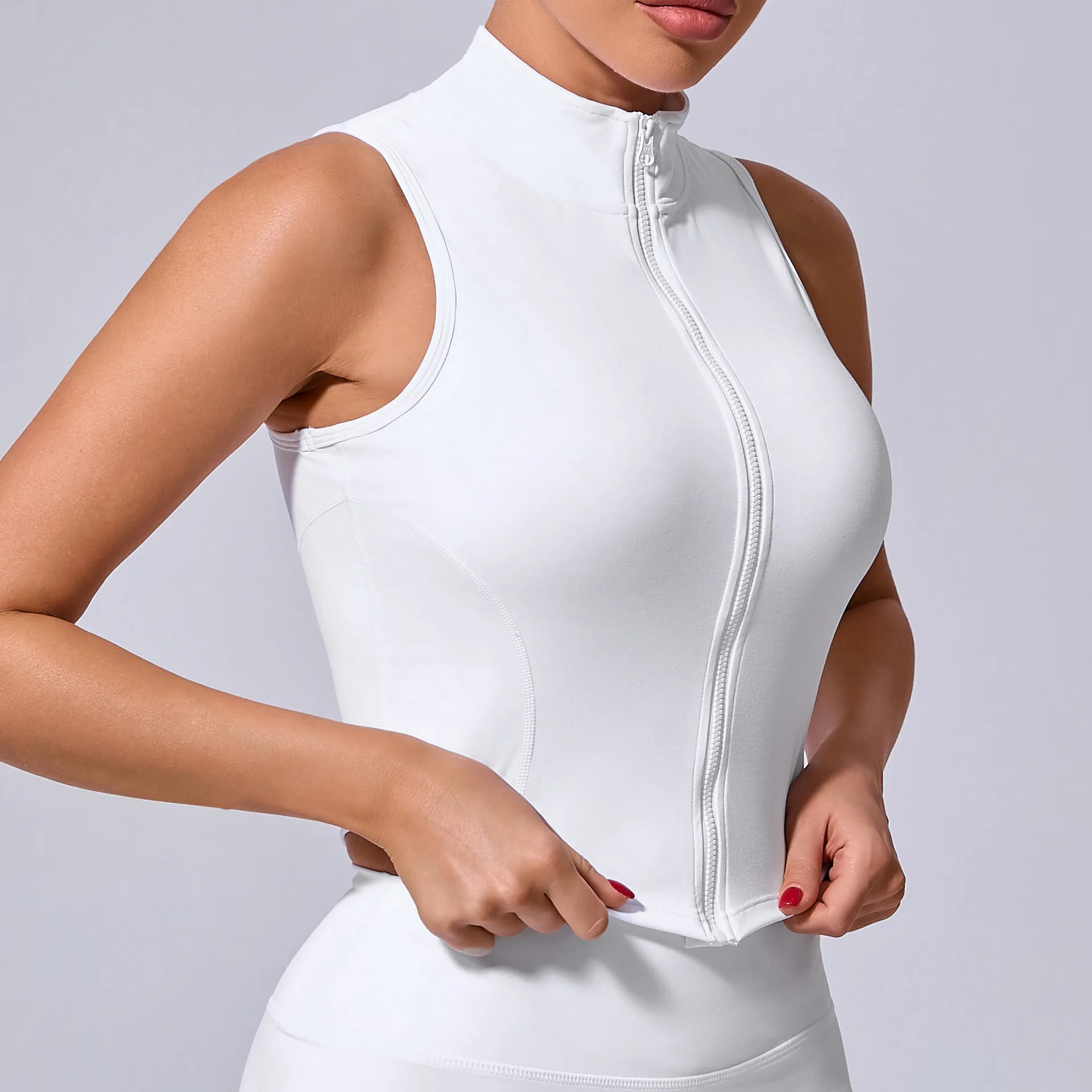 Chaleco deportivo para mujer, Top de gimnasio, ropa de Yoga con | Ropa de mujer · Omeda.es - Imagen 33