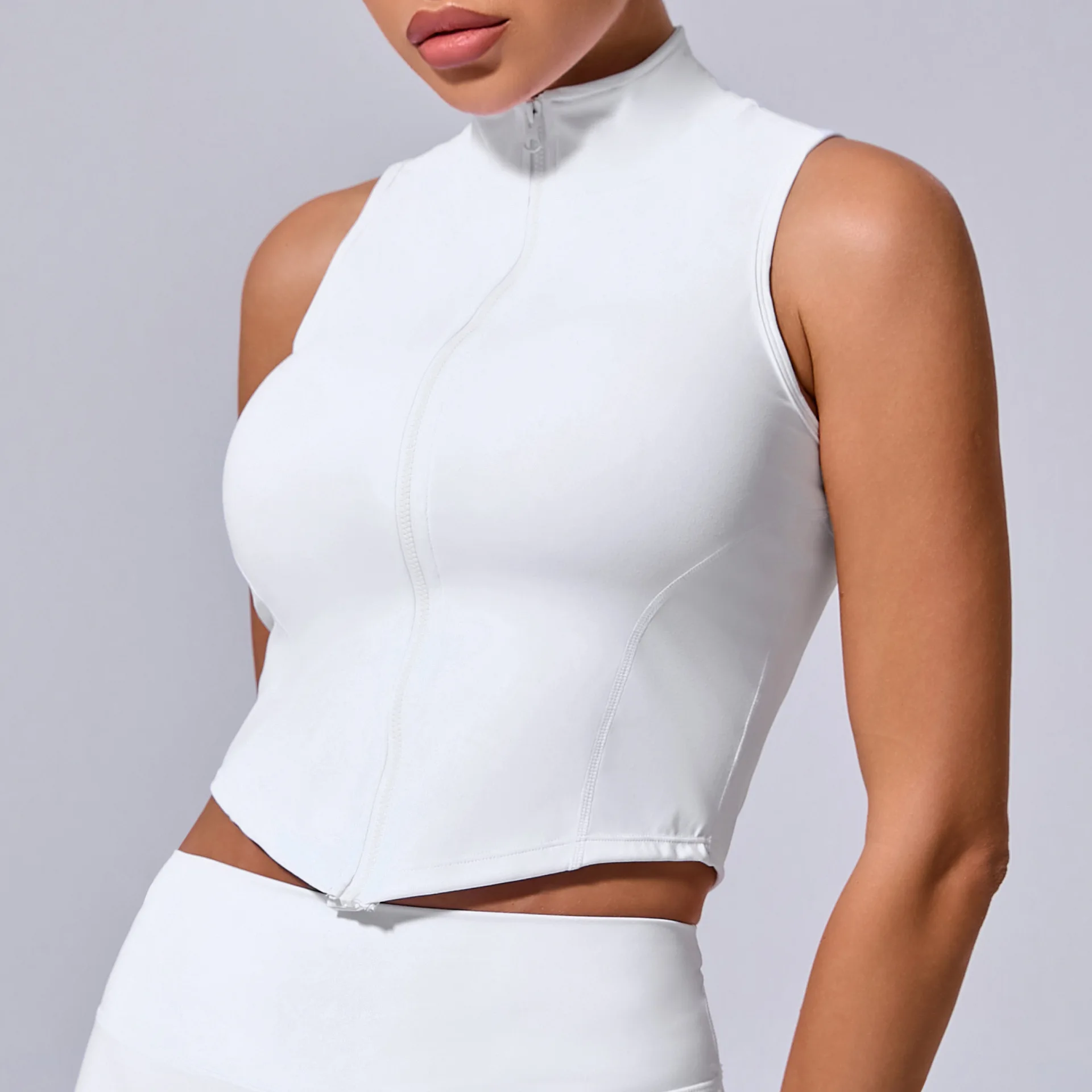 Chaleco deportivo para mujer, Top de gimnasio, ropa de Yoga con | Ropa de mujer · Omeda.es - Imagen 34