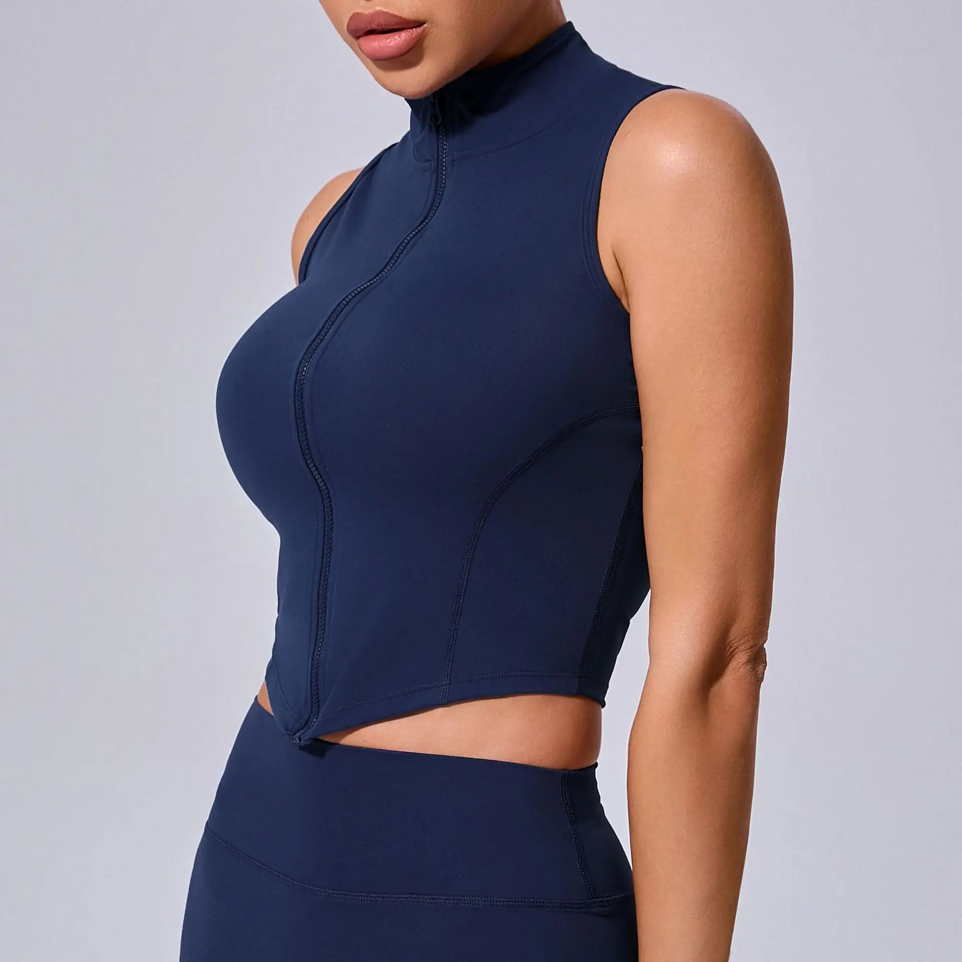 Chaleco deportivo para mujer, Top de gimnasio, ropa de Yoga con | Ropa de mujer · Omeda.es - Imagen 41