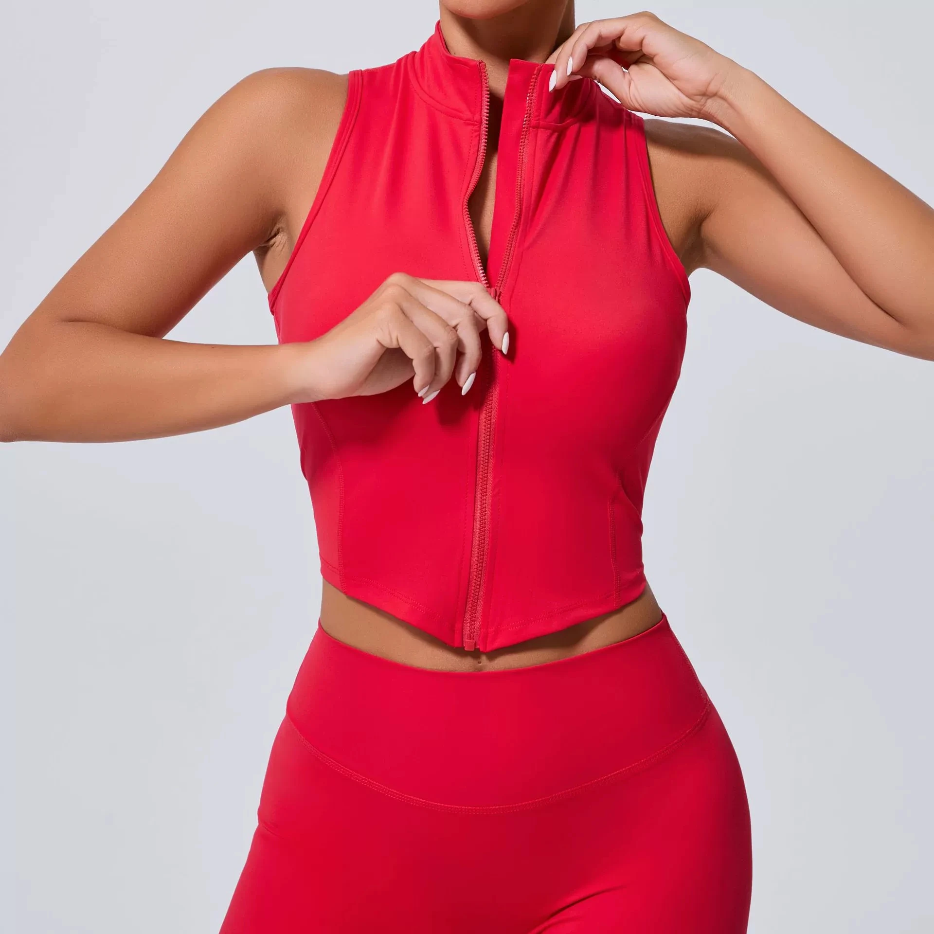 Chaleco deportivo para mujer, Top de gimnasio, ropa de Yoga con | Ropa de mujer · Omeda.es - Imagen 45